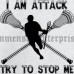 Lacrosse Attackman T-Shirt